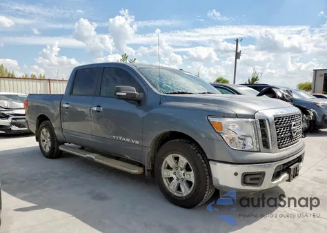 2018 Nissan Titan Sv из США, поврежденный, VIN 1N6AA1E62JN541525